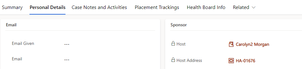 Screenshot demonstrating FAM ID