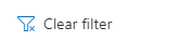 Screenshot of clear filter option