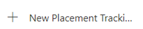 new placement tracking button